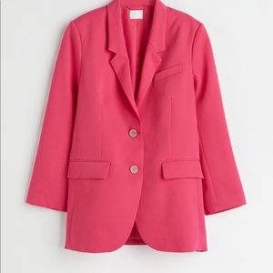 Pink oversized H&M blazer!